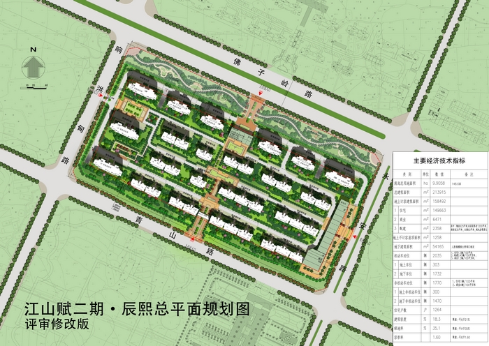 六安市振兴江山赋辰熙小区规划方案批前公示